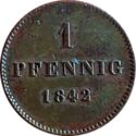 1 Pfennig (Ludwig I)