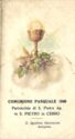 "Sacraments - Eucharist", San Pietro in Cerro, Silvotti Lib. Tip. - Piacenza (IT), Comunione Pasquale