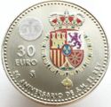 30 Euro (50th anniversary of the birth of King Philip VI)
