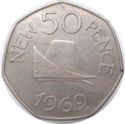 50 New Pence (Ducal Cap)
