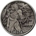1 Dollar (Gods of Olympus - Zeus. Antique)