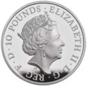 10 Pounds (The Queens Beasts IX/X - The Greyhound of Richmond - 5oz.)