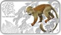 1 Dollar (Year of the Monkey 猴. Humboldt's squirrel monkey)