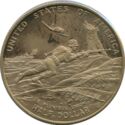 50 Cents / Half Dollar (50th Anniversary of World War II)