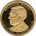 1 Dollar (28 th president Woodrow Wilson 1913-1921)
