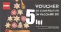 Voucher de cumpărături 5 lei 2021