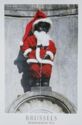 Brussels, Manneken Pis dressed as Santa Claus