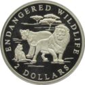 2 Dollars (Endangered Wildlife - Lion)