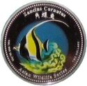 2 Dollars (The Fish of Taiwan - Zanclus cornutus)