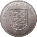 5 Shillings (1/4 Pound - 900th Anniv. of Norman Conquest)
