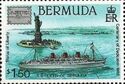 Statue of Liberty, S.S. Monarch of Bermuda