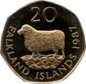 20 Pence (Romny Marsh Sheep)