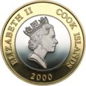 5 Dollars (Queen mother's centenary)