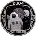 5 Dollars (35th Anniversary of Apollo Moon Landing)