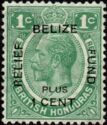King George V (1865-1936) - Overprinted