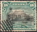 Mt. Kinabalu Overprinted "POSTAGE DUE"