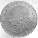 5 Mark (150th birthday of novelist Theodor Fontane - G)