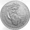 5 Mark (375th death year cartogr. Gerardus Mercator - F)