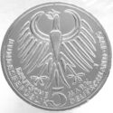 5 Mark (50th death year 1st pr. Friedrich Ebert 1919-1925 - J)