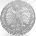 5 Mark (200th birthday mathematician Carl Fr. Gauss - J)