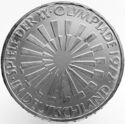 10 Mark (Munich olympics - spiral - IN DEUTSCHLAND - D,F,G,J)