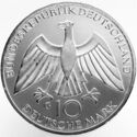 10 Mark (Munich olympics - knot - D,F,G,J)