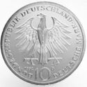 10 Mark (150th anniversary Order Pour-le-Merité)