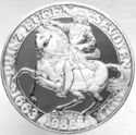 500 Schilling (250th Birth of Prince Eugene of Savoy)