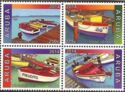 Block of 4, Fishing Boats