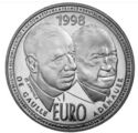 De Gaulle-Adenauer 1998 - Euro