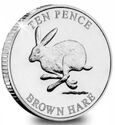 10 Pence (British Isles Wildlife - Woodland Mammals - Brown Hare)