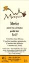 Mayer - Merlot 2019, pozdní sběr