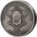 5,000 CFA Francs (Big Five Africa - Rhino 5 Oz.)