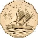 5 Dollars (Traditional Vaka boat)