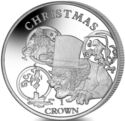 1 Crown (150th Anniversary of Charles Dickens - Christmas Scrooge)