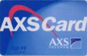 AXS Card with value.