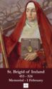 "Bridget of Kildare (of Ireland)", Catholic Prayer Cards, 397