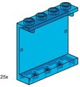 1x3x4 Wall Element Transparent Blue