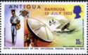 Antiguan Postman, Flying Boat and Tracking Station - Optd