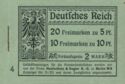 Booklet Germania-Friedensdruck I