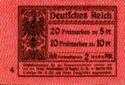 Booklet Germania-Friedensdruck I