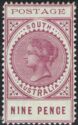 Queen Victoria (1819-1901) (POSTAGE in thin characters)