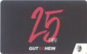 Gutschein 25 Euro