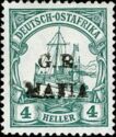 SMS "Hohenzollern" overprinted "G.R. MAFIA"