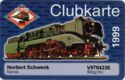 Clubkarte - Steam Locomotive DR 18