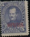 Próspero Fernández overprinted "OFICIAL"