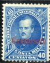 Prospero Fernandez (1834-1885) overprint Guanacaste