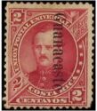 Prospero Fernandez (1834-1885) overprint Guanacaste