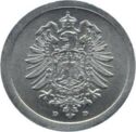 1 Pfennig (A, D, E, F, G, J)
