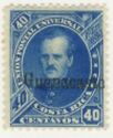 Prospero Fernandez (1834-1885) overprint Guanacaste